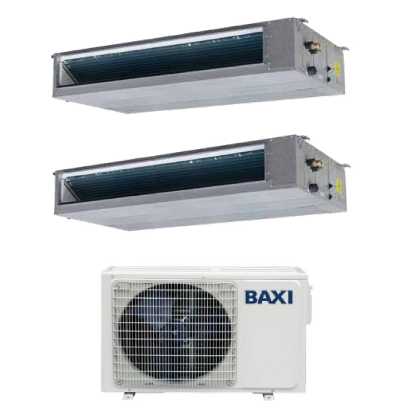Climatizzatore Baxi Canalizzato Dual Split 9000+12000 Btu LSGT40-2M