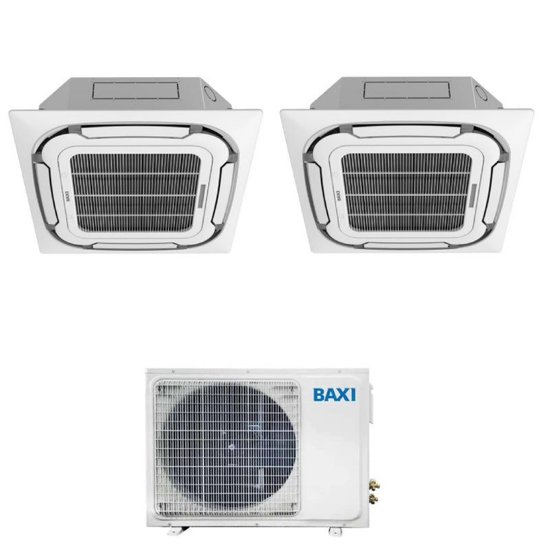 Climatizzatore Baxi a Cassetta 4 Vie Dual Split 12000+12000 btu LSGT50-2M