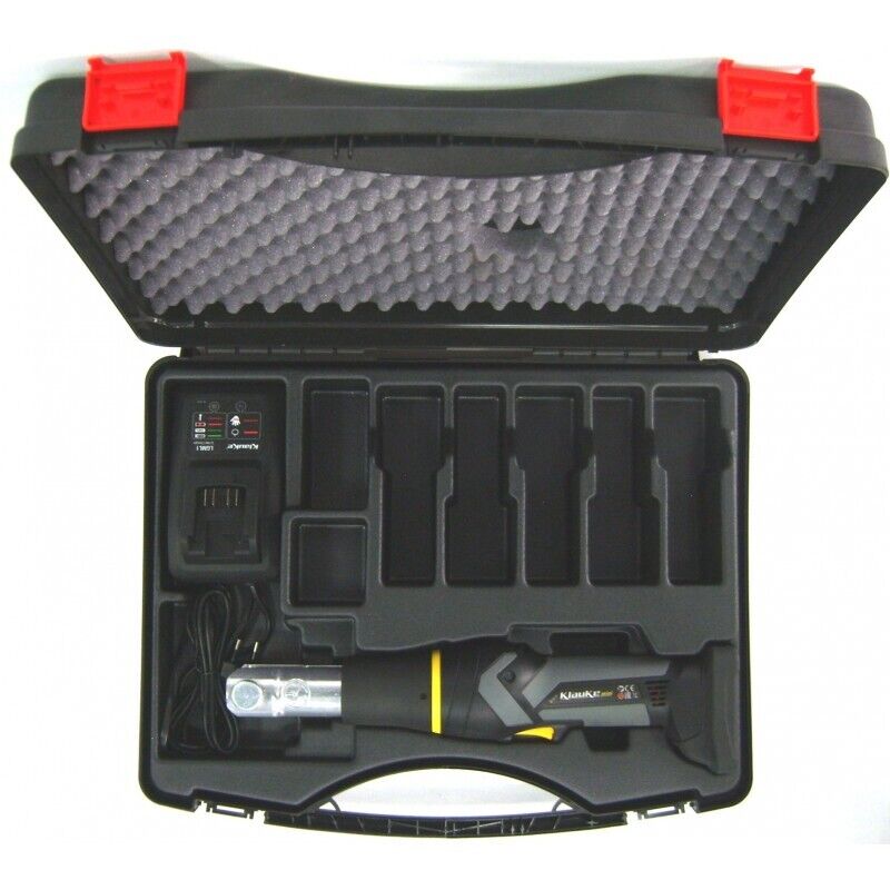 Pressatrice a batteria Klauke MINI32 900988KT per multistrato rame e acciaio fino a 32 mm