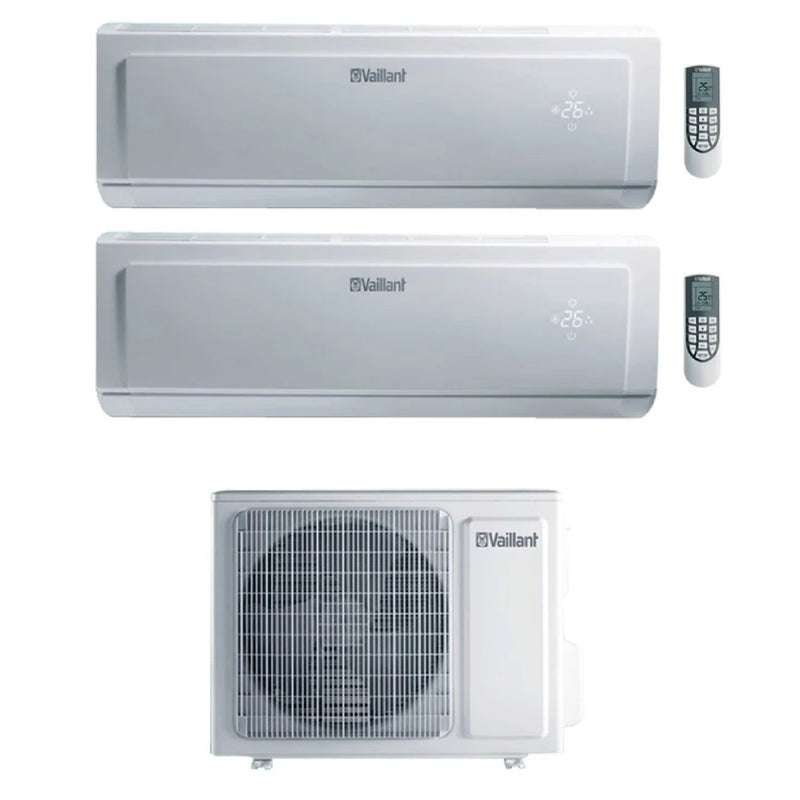 Climatizzatore Vaillant climaVAIR plus VAI 8 Dual Split 12000+12000 btu VAF 8-070 W3NO