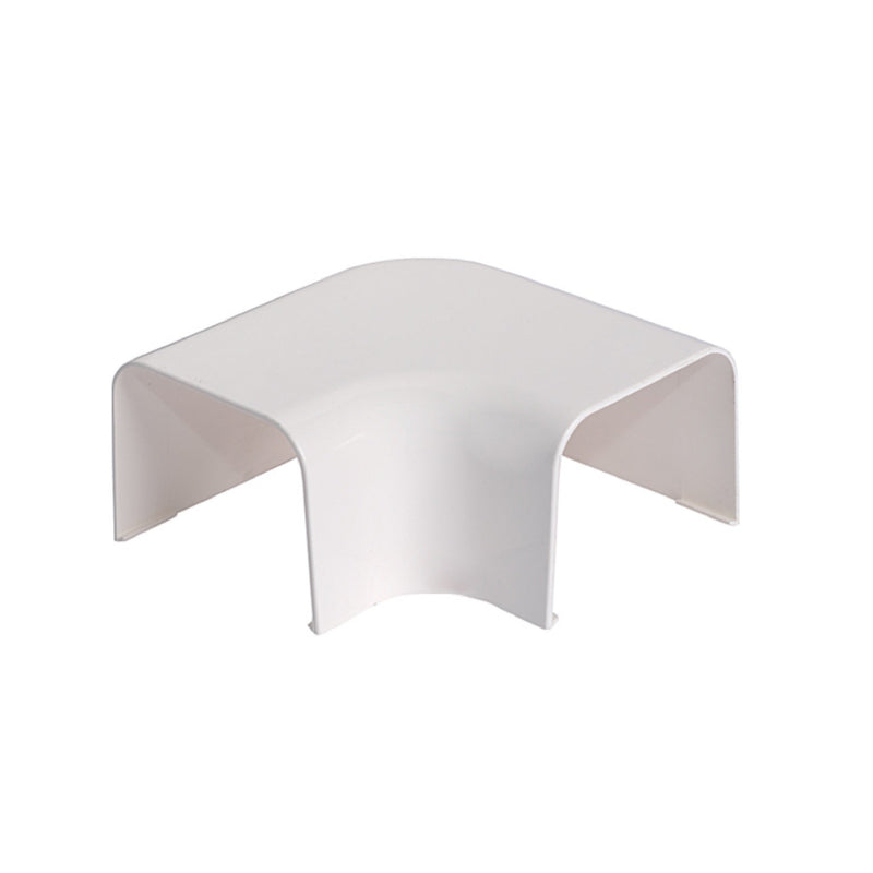 Curva piana Vecamco per canalina 90x65 per climatizzatori (box da 10 pz)