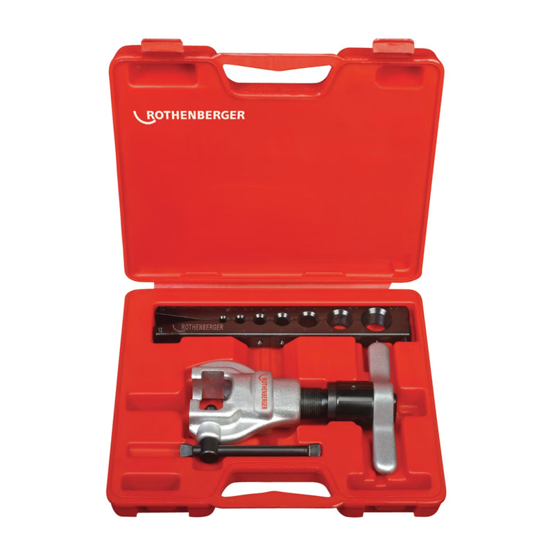 Cartellatrice professionale Rothenberger cod. 222404 per tubi in rame fino a 3/4"