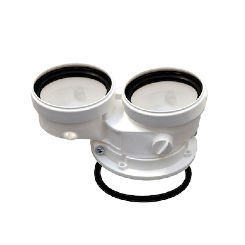 Kit scarico fumi sdoppiato 80/80 Ferroli 041082X0 per caldaie a condensazione Bluehelix