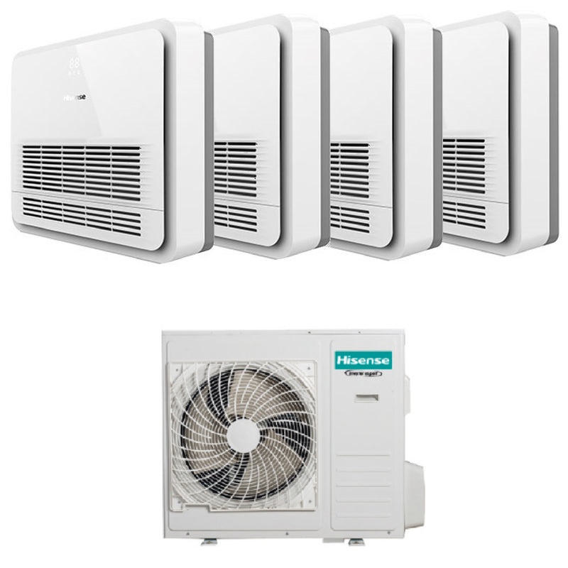 Climatizzatore Hisense Console Quadri Split 9000+9000+9000+12000 Btu 4AMW81U4RJC