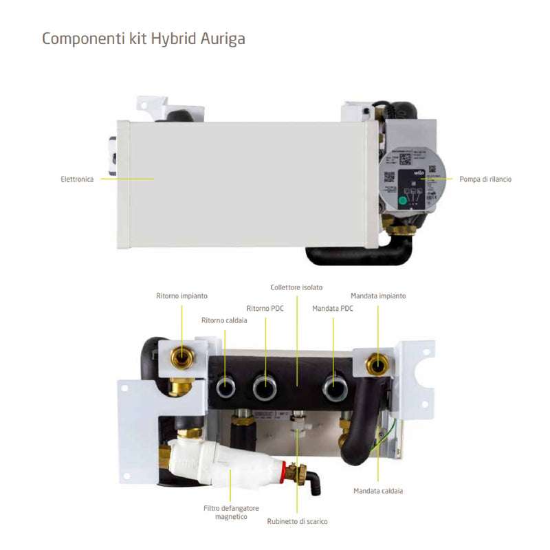 Kit Hybrid Auriga Baxi A7785512 per pompa calore Baxi Auriga
