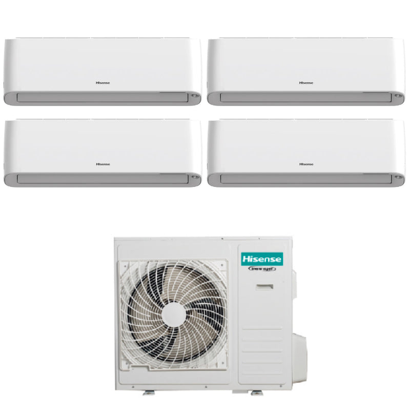 Climatizzatore Hisense Energy Pro Plus Quadri Split 9000+9000+9000+12000 btu Wi-Fi 4AMW81U4RJC