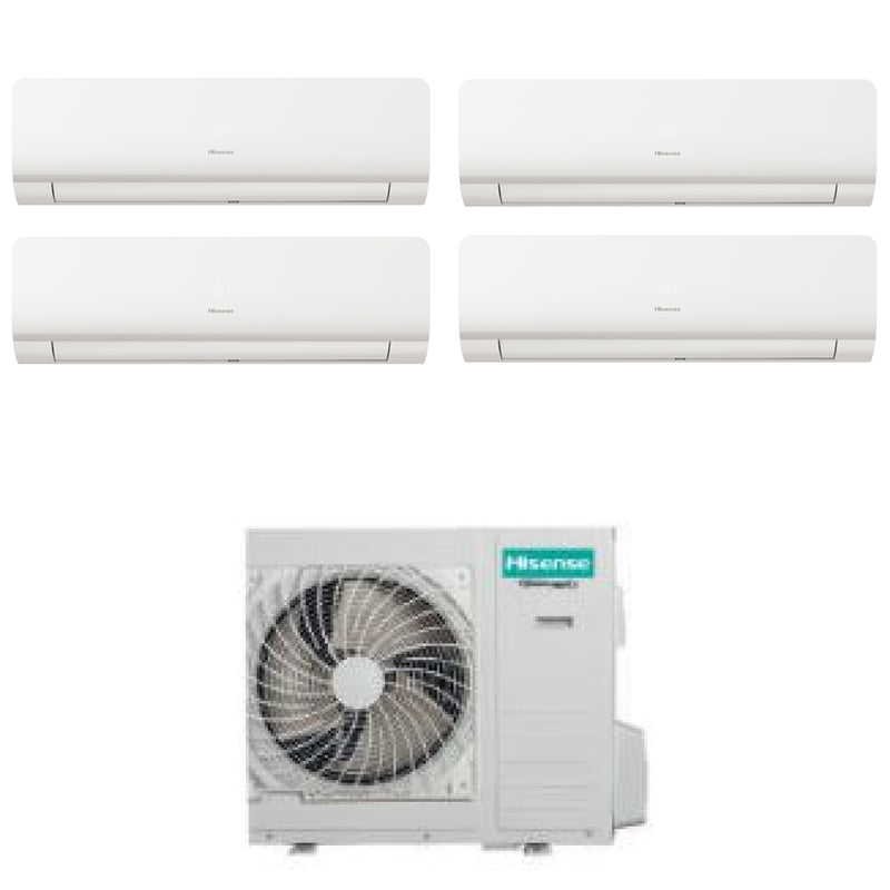 Climatizzatore Hisense New Energy Quadri Split 9000+9000+9000+9000 btu Wi-Fi 4AMW81U4RJC