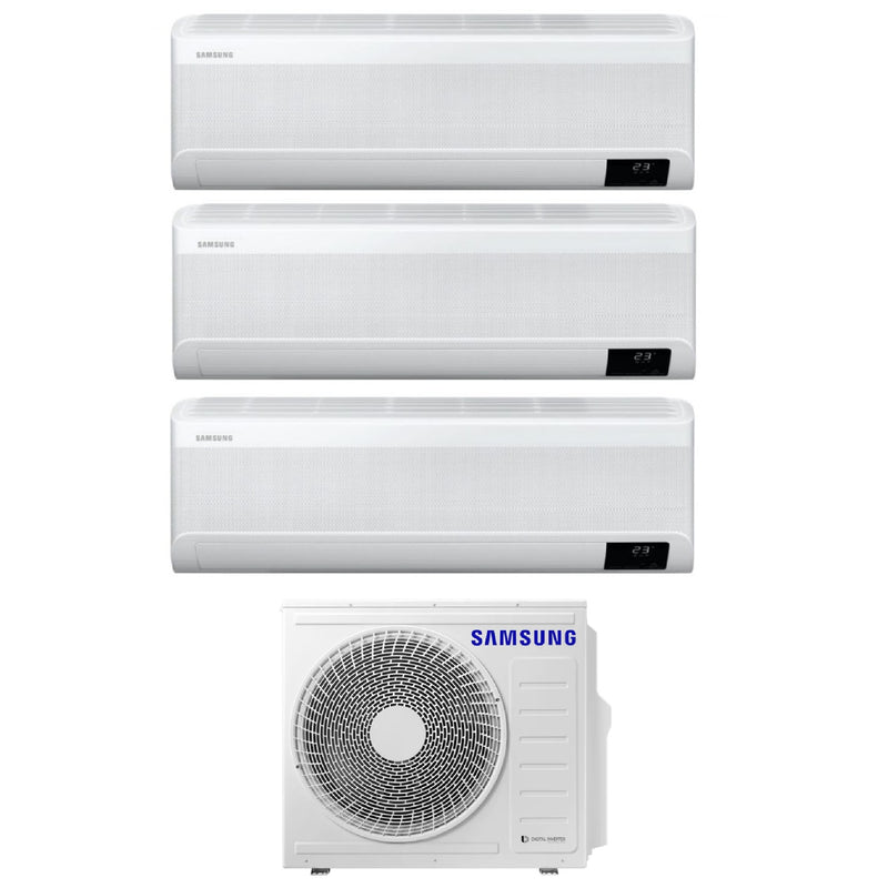 Climatizzatore Samsung Windfree Avant Trial Split 7000+9000+12000 btu Wi-Fi AJ068TXJ3KG/EU