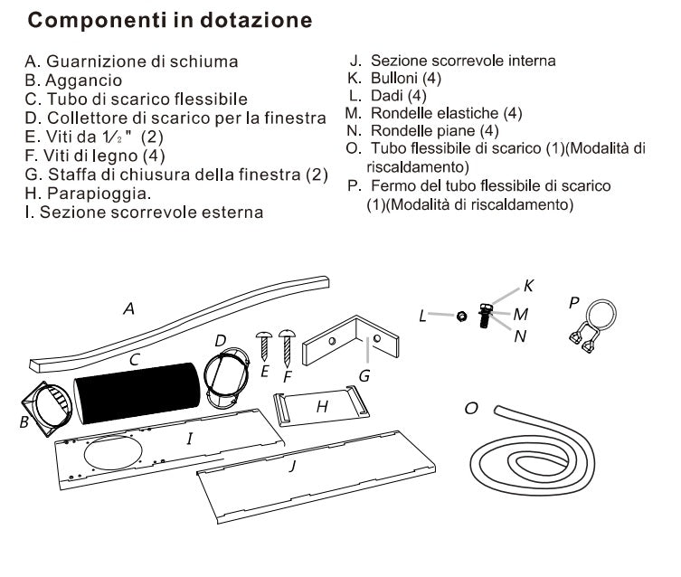 Climatizzatore Hisense Portatile 9000 btu APH09
