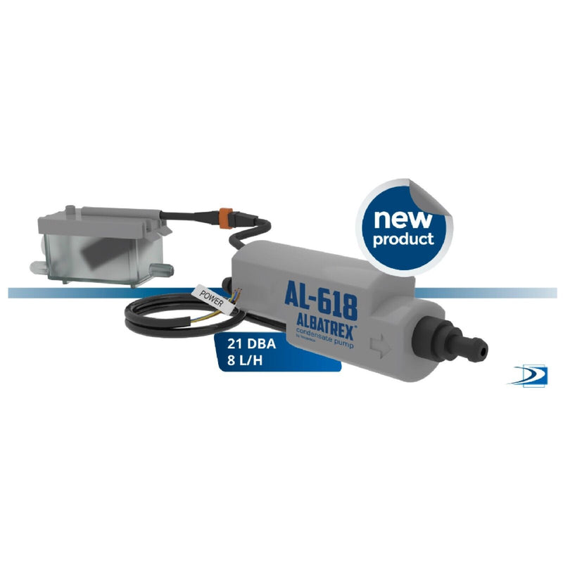 Pompa scarico condensa 8 l/h Vecamco Albatrex AL-618 per climatizzatori